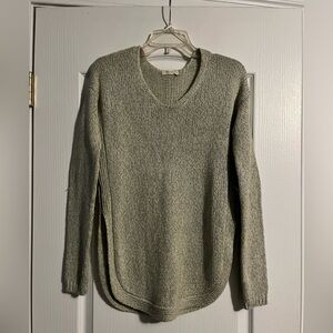 Francesca’s sweater with elbow patches